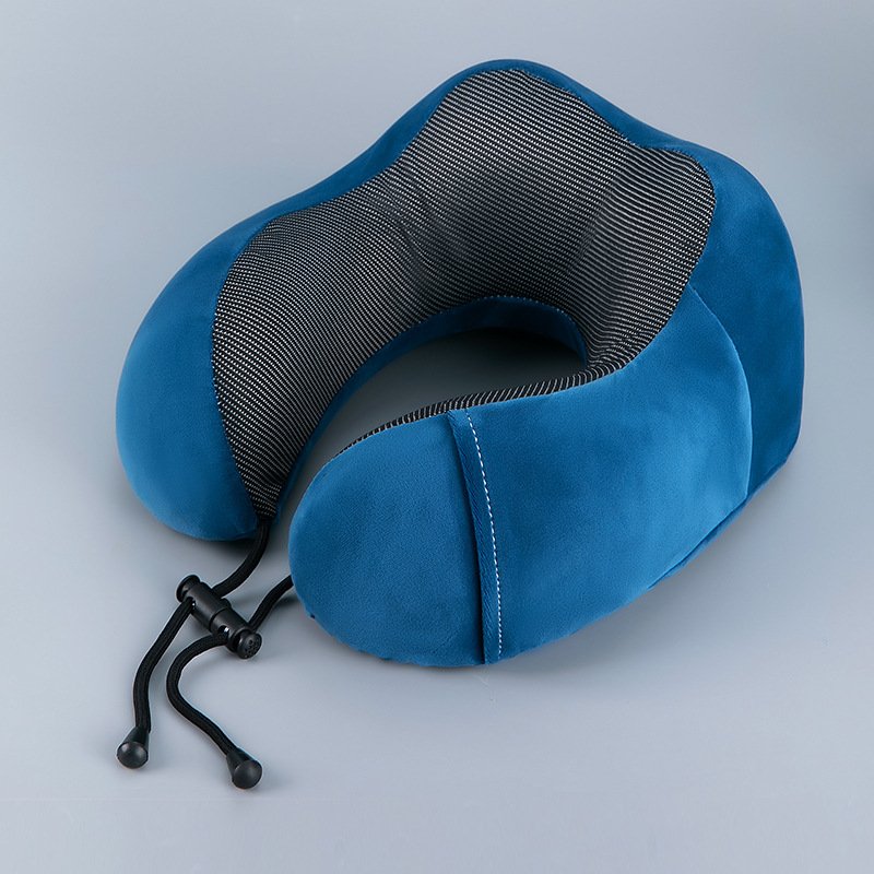 Подушка для шеи цвет Синий цвет Синий
